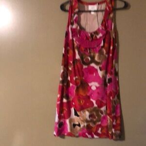 Ann Taylor the Loft floral shift dress